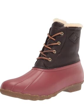 New Sperry Women's Saltwater Winter Luxe Duck Boot Size Women's 6 Retail: $149